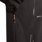 JCB striukė su gobtuvu iš softshell medžiagos